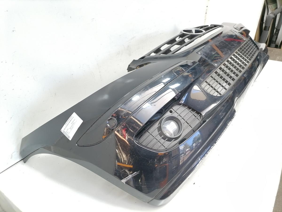 Mercedes A Klasse W169 original Sto&szlig;stange Stossf&auml;nger vorn 696 Nachtschwarz Bj.2006